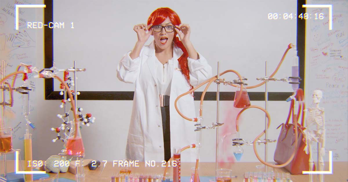 video shoot for immersive employee training exercise